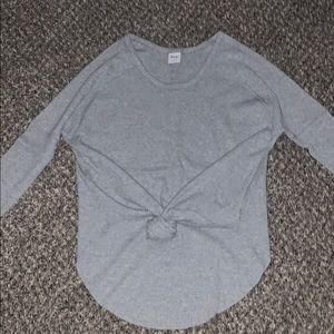 Aritiza TNA waffle/thermal long sleeve shirts